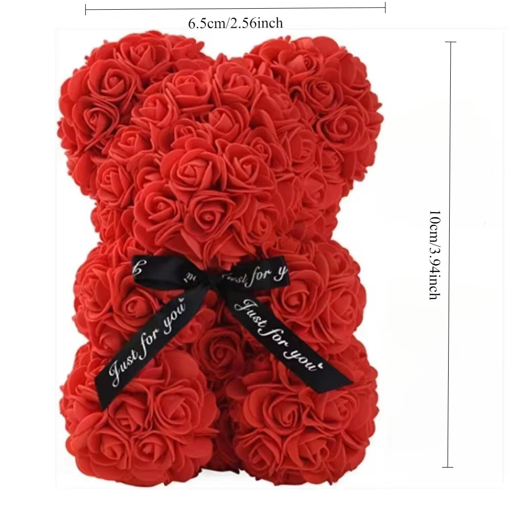 Luxury Eternal Rose Teddy Bear