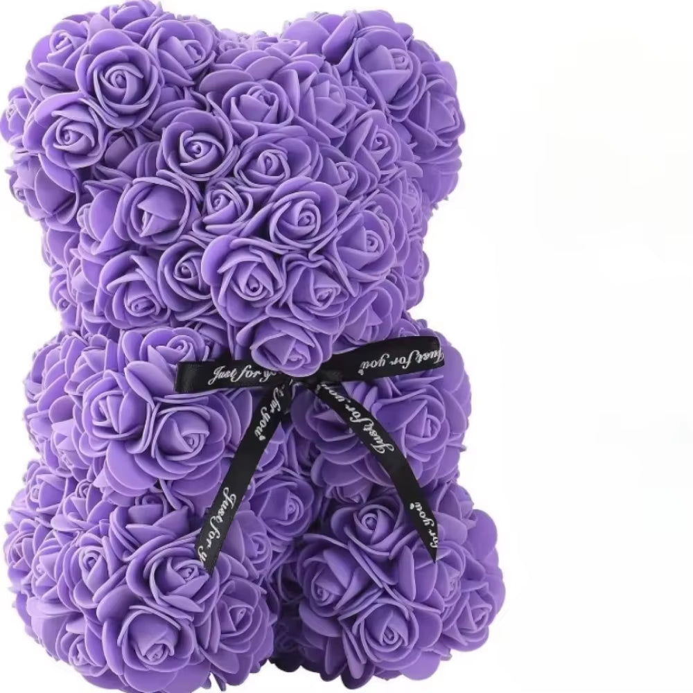 Luxury Eternal Rose Teddy Bear